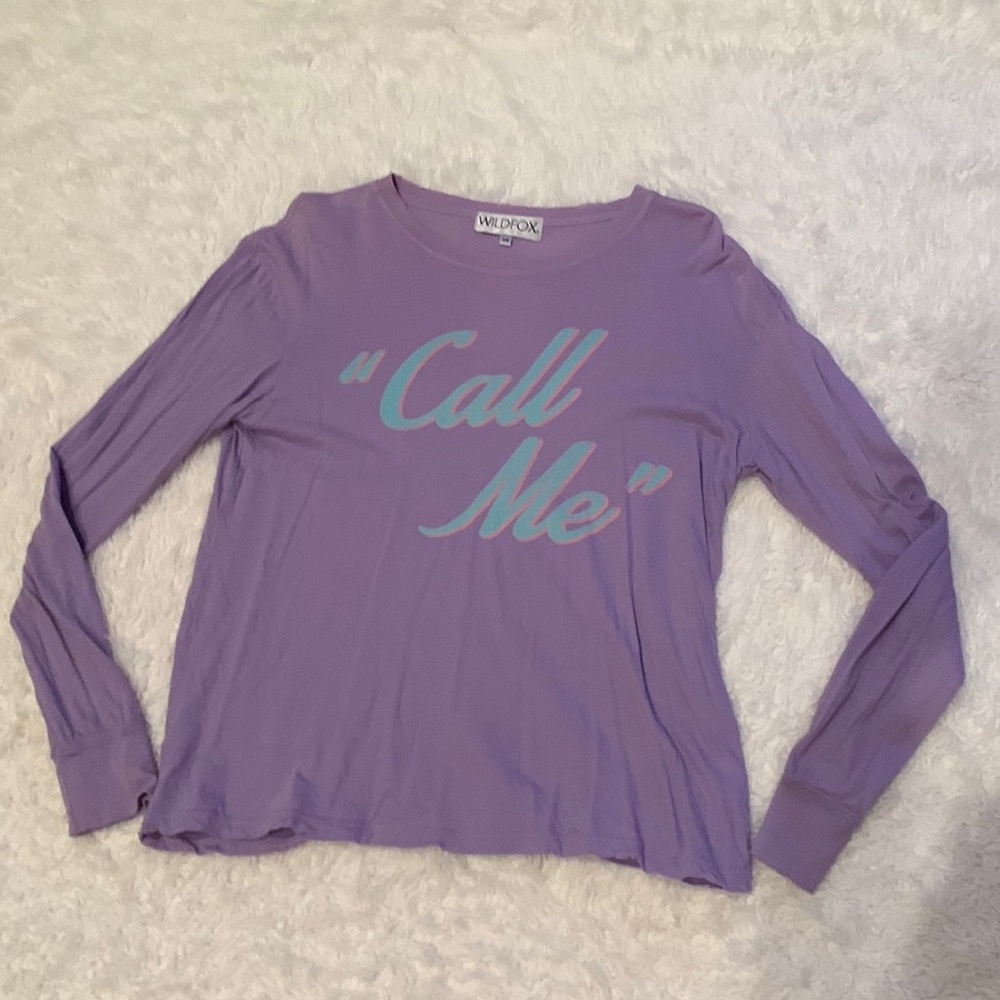 WILDFOX CALL ME TEE